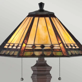 Quoizel Bordslampa <strong>Arden</strong>  Flerfärgad
