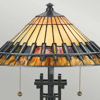 Quoizel Bordslampa <strong>Chastain</strong>  Flerfärgad