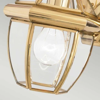 Quoizel Vägglampa <strong>Newbury</strong>  S Guld