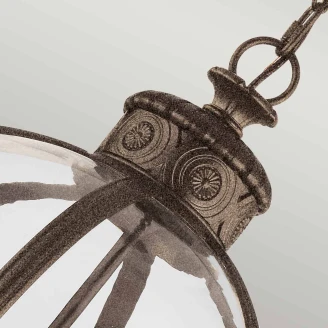 Feiss Hängande Lampa <strong>Adams</strong>  Quadra Brons