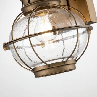 Kichler Vägglampa <strong>Bridgepoint</strong>  M Guld