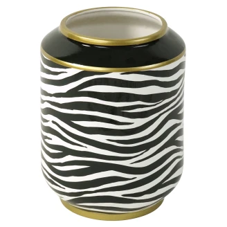 Werner Voss Vas <strong>Afrique Zebra</strong>  Svart, Vit Blank