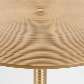 Bold Monkey Matbord <strong>Hypnotising</strong>  Guld Blank Ø92 cm