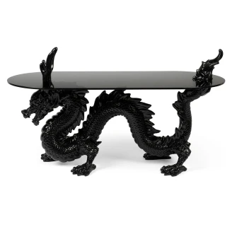 Bold Monkey Soffbord Dragonized Bastard Svart Blank 45x100 cm