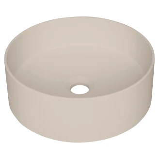 Tvättställ Rund <strong>Silia</strong>  Beige Matt 36 cm