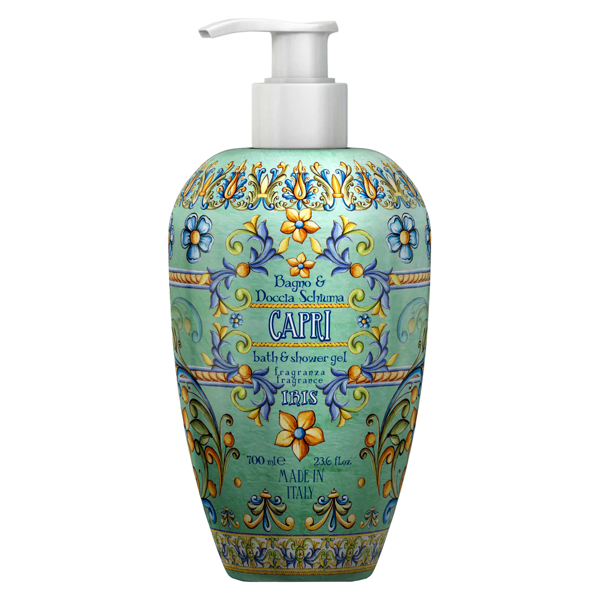 Rudy Profumi Le Maioloche Classic Duschgel Iris från Capri 700 ml