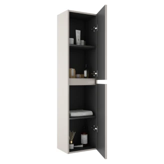 Högskåp Blisse Beige Matt 140 cm