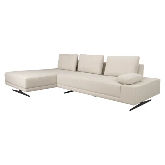 Dutchbone Soffa Vänster <strong>Shelly</strong>  Vit