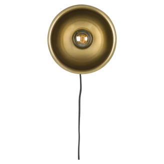 Vägglampa <strong>Lioran</strong>  Svart, Guld S