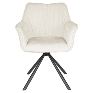 Stol med Armstöd <strong>Larenzo</strong>  Beige