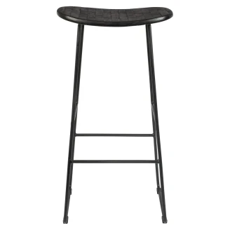 Barstol <strong>Miyel</strong>  Svart 80 cm