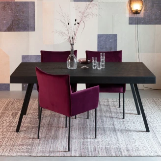 Matbord <strong>Lioric</strong>  Svart 180x90 cm