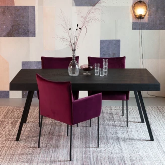 Matbord <strong>Lioric</strong>  Svart 220x100 cm