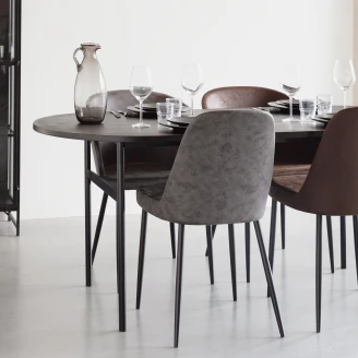 Matbord <strong>Lignis</strong>  Svart 180x80 cm