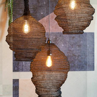 Hängande Lampa M <strong>Jaro</strong>  Svart