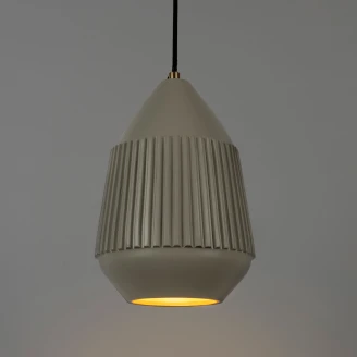 Hängande Lampa Hög <strong>Lyro</strong>  Beige