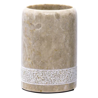 Set av Badrumstillbehör <strong>Marmol</strong>  Beige Matt