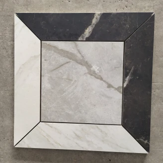 Marmor Mosaik Klinker <strong>Canterbury</strong>  Blanda Pärlgrå Matt 30x30 cm