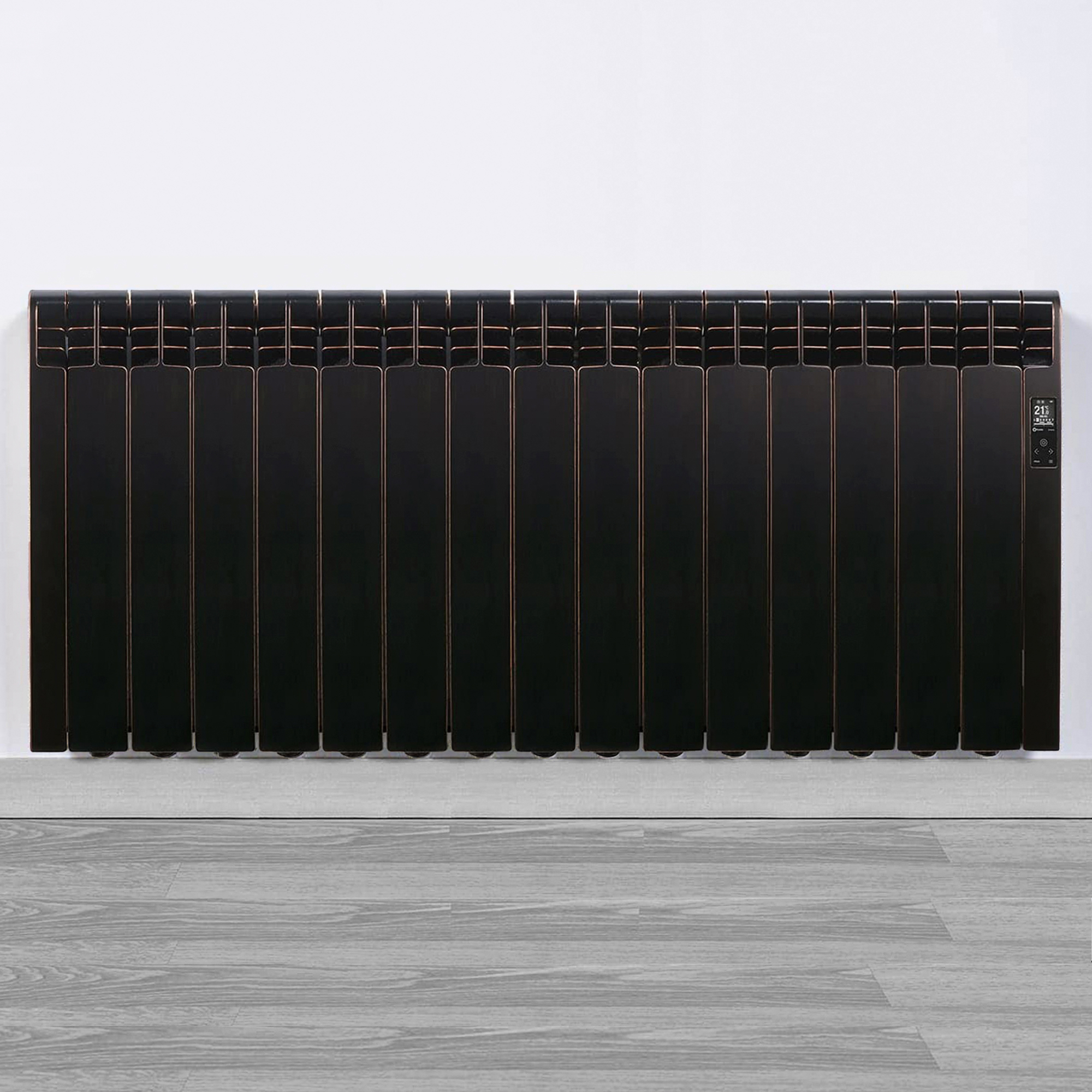Rointe El Radiator 1600 W Wi-Fi D Series Svart Koppar | Hill Ceramic®