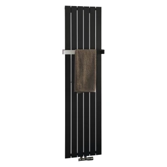 Handdukstork 910 W <strong>Calore</strong>  Svart Matt