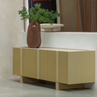 Woood TV-Bänk <strong>Basu</strong>  Mossa 152 cm