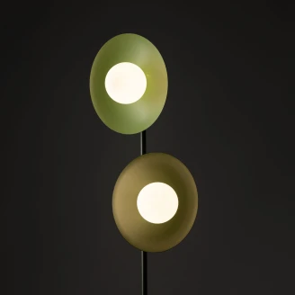 Golvlampa Solin Grön Matt