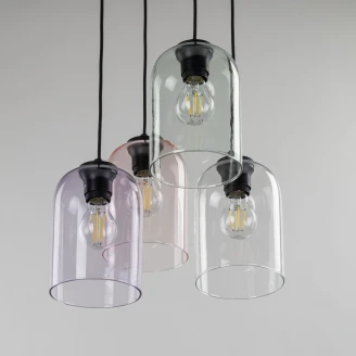 Hängande Lampa <strong>Falco</strong>  Flerfärgad Matt 4 Ljuskällor