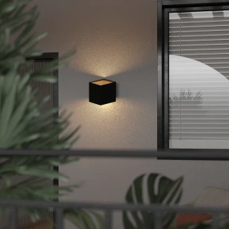 Vägglampa Utomhus <strong>Vivex</strong>  Svart Matt