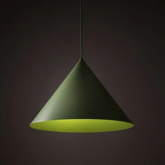 Hängande Lampa <strong>Seattle</strong>  Grön Matt Ø 50 cm