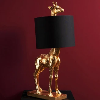 Werner Voss Bordslampa Giraff <strong>Urban Jungle</strong>  Guld, Svart Blank