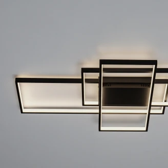 Nova Luce Taklampa Clea Svart