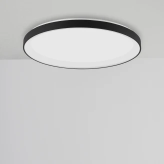 Nova Luce Taklampa Pertino Svart Ø 48 cm