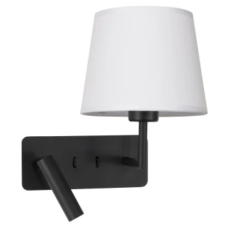 Nova Luce Bordslampa <strong>Savona Ny</strong>  Svart, Vit