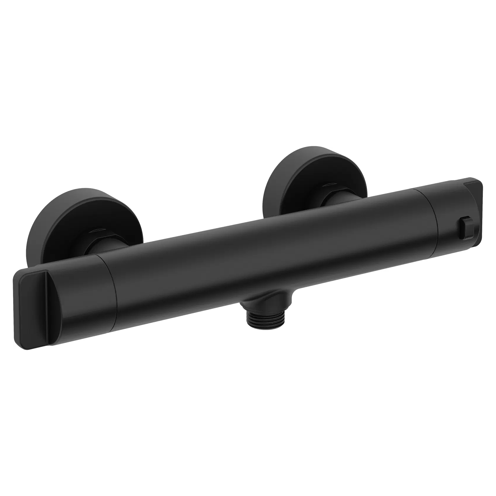 Duschblandare Therm Svart Matt med Termostat