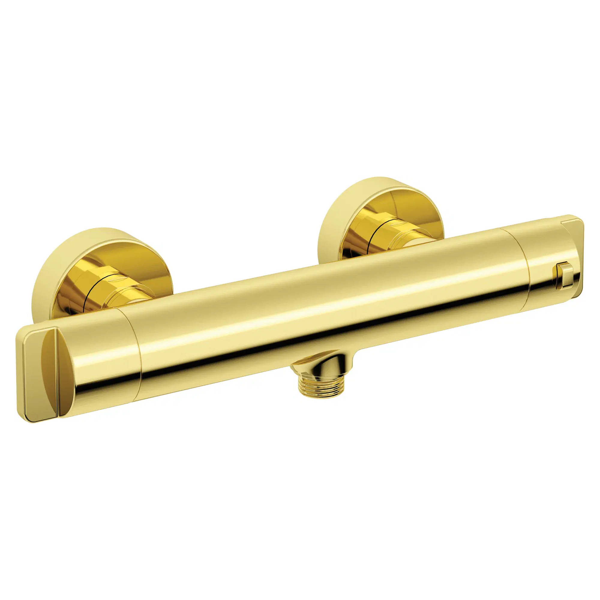 Duschblandare Therm Guld Blank med Termostat