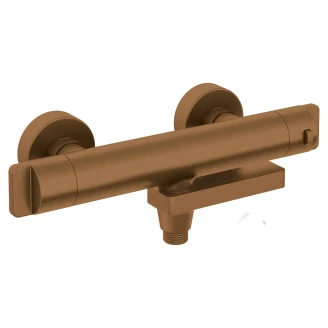 Badkarsblandare <strong>Therm</strong>  Brons Matt med Termostat