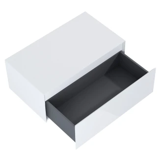 Skåp Tivra Vit Blank 80 cm