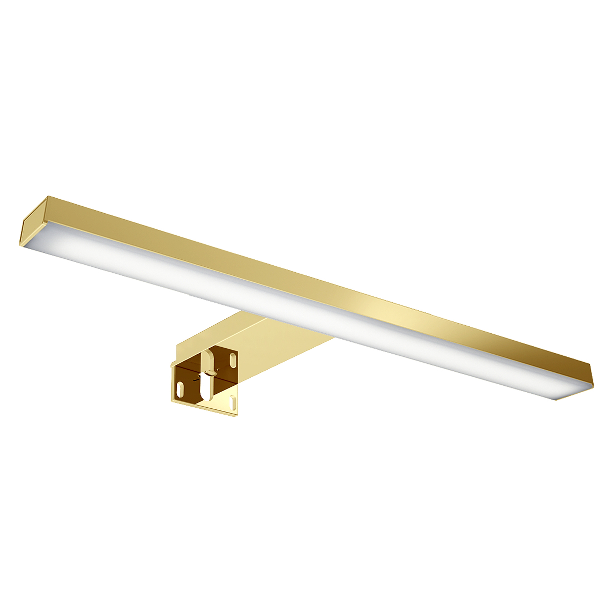 Spegelbelysning Lumea Guld Blank 28 cm