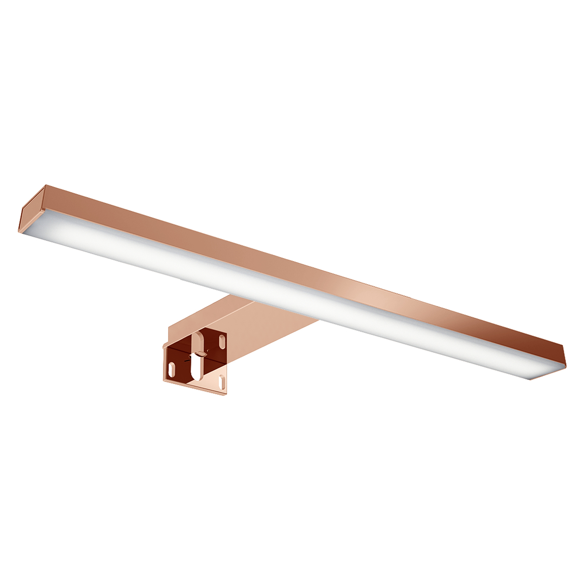 Spegelbelysning Lumea Rosa Guld Blank 28 cm