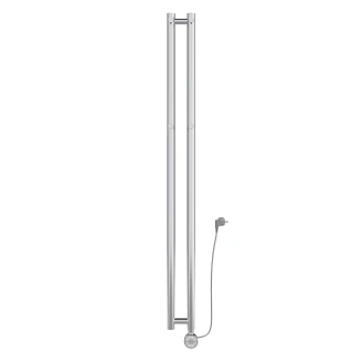 El Handdukstork 200 W <strong>Aaeris</strong>  Svart Matt 120 cm