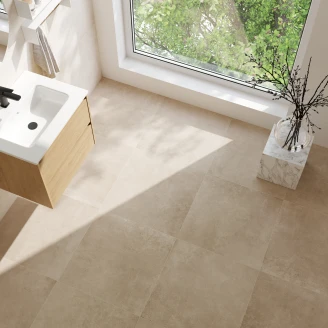 Klinker <strong>Archetype</strong>  Mörkbeige Matt 61x61 cm