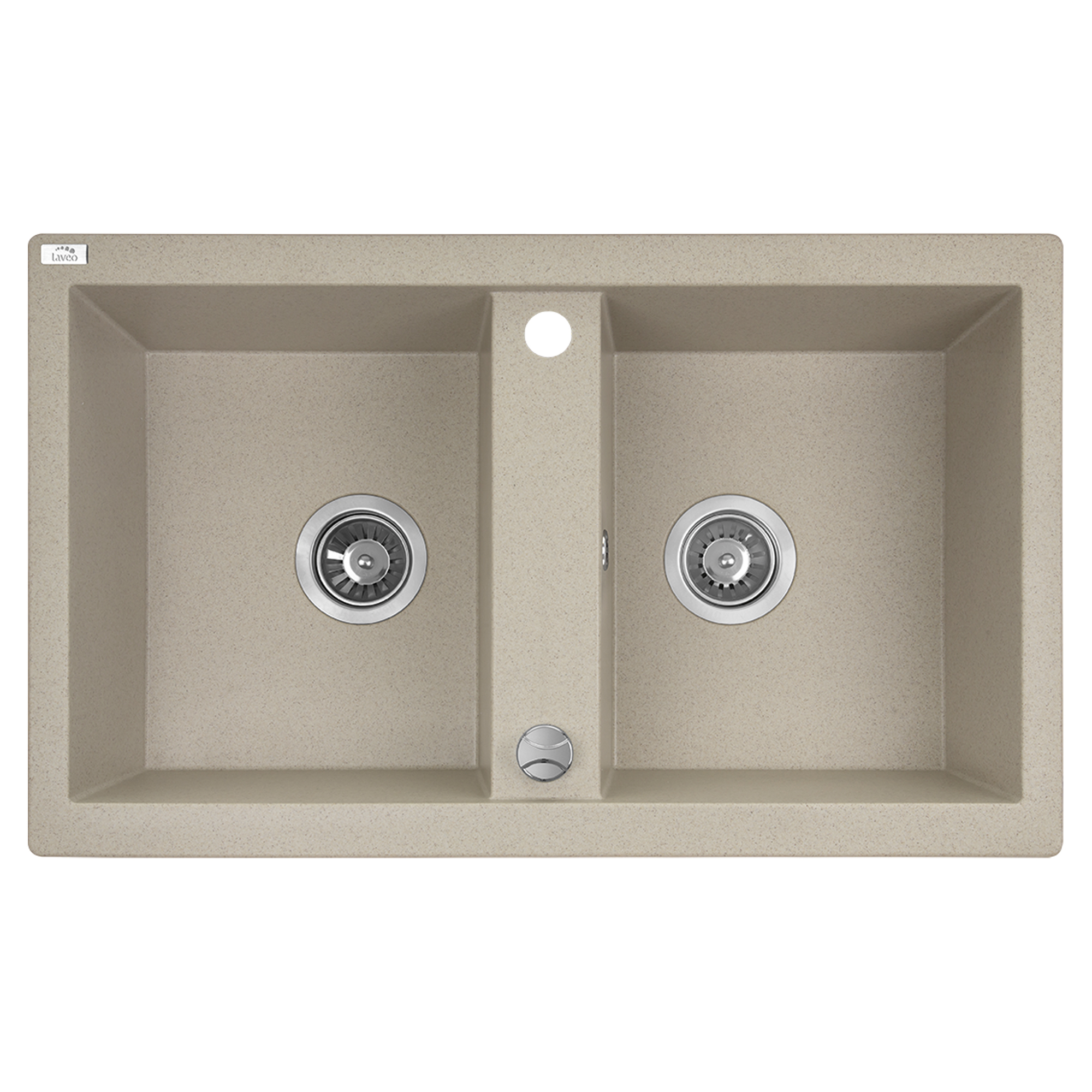 Granit Diskho Brava Beige Matt 78x48 cm med Vattenlås