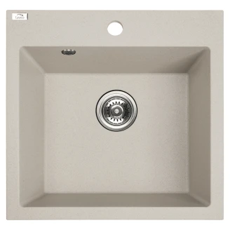 Granit Diskho <strong>Tura</strong>  Beige Matt 49x49 cm med Vattenlås