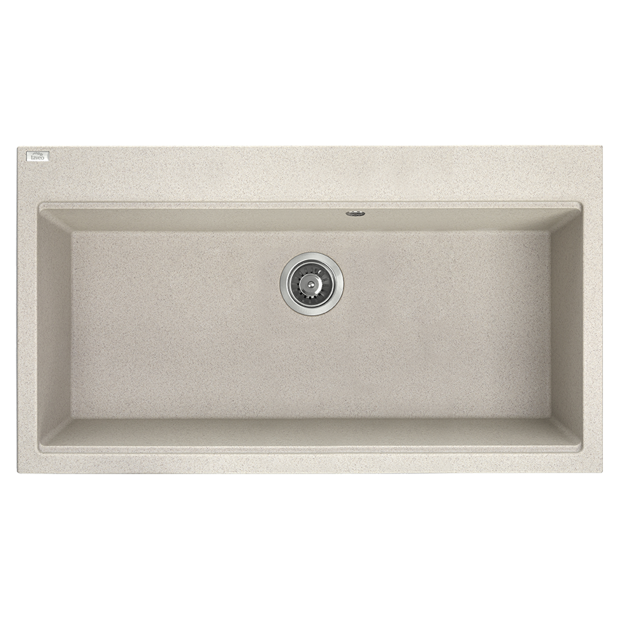 Granit Diskho Casaen Beige Matt 90x50 cm med Vattenlås