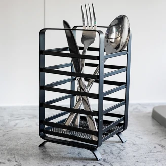 Bestickställ <strong>Kitcho</strong>  Svart Matt 11x10 cm
