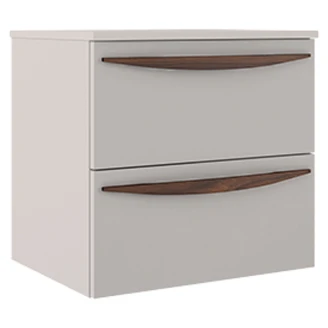 Tvättställsskåp <strong>Impero</strong>  Beige Matt 60 cm med Handfat