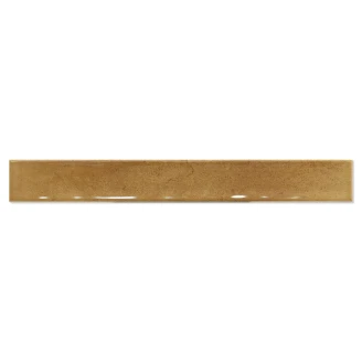 Kakel <strong>Artefact</strong>  Guld Blank 5x40 cm