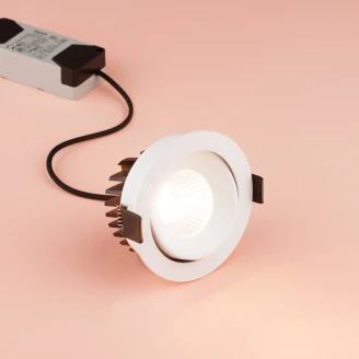 Nova Luce Spotlight <strong>Blade</strong>  Vit Ø 9 cm