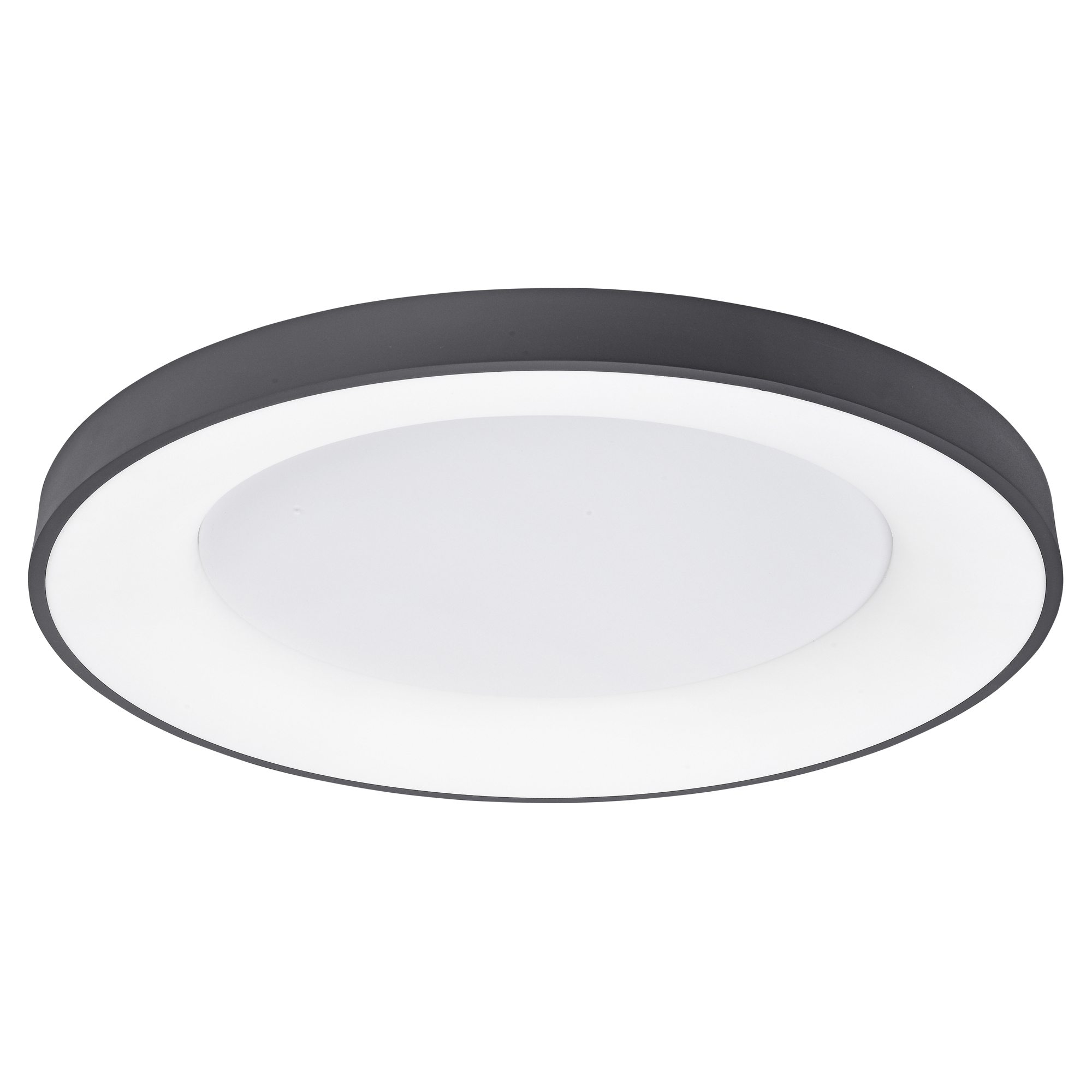 Nova Luce Taklampa Rando Thin Svart Ø 60 cm