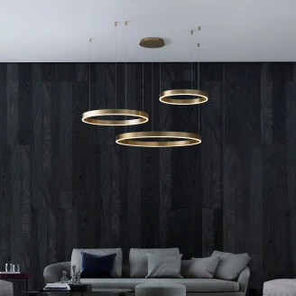 Nova Luce Hängande Lampa <strong>Motif</strong>  Guld Trippel